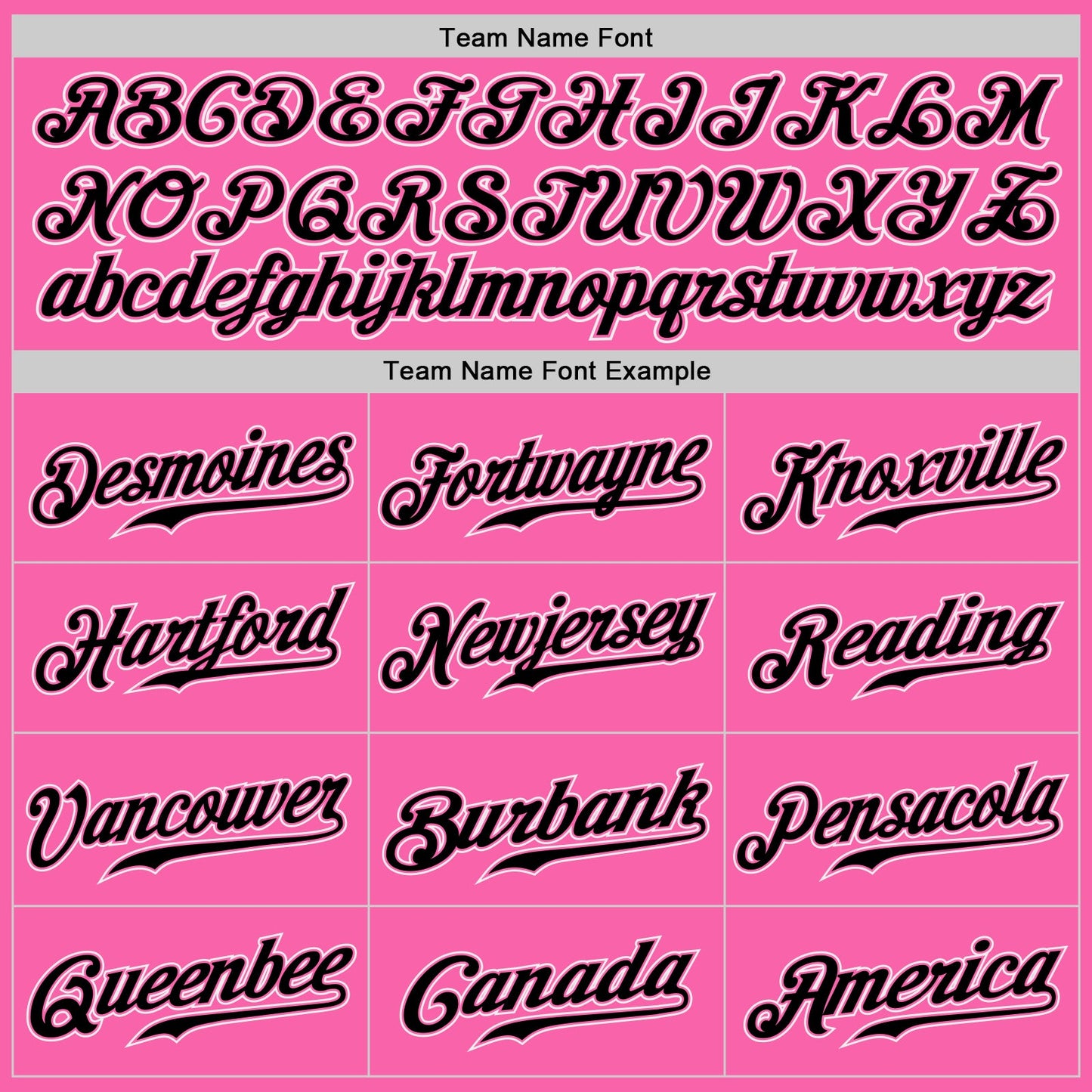 Custom Pink Black-White Authentic Baseball Jersey